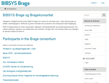 Tablet Screenshot of brage.bibsys.no